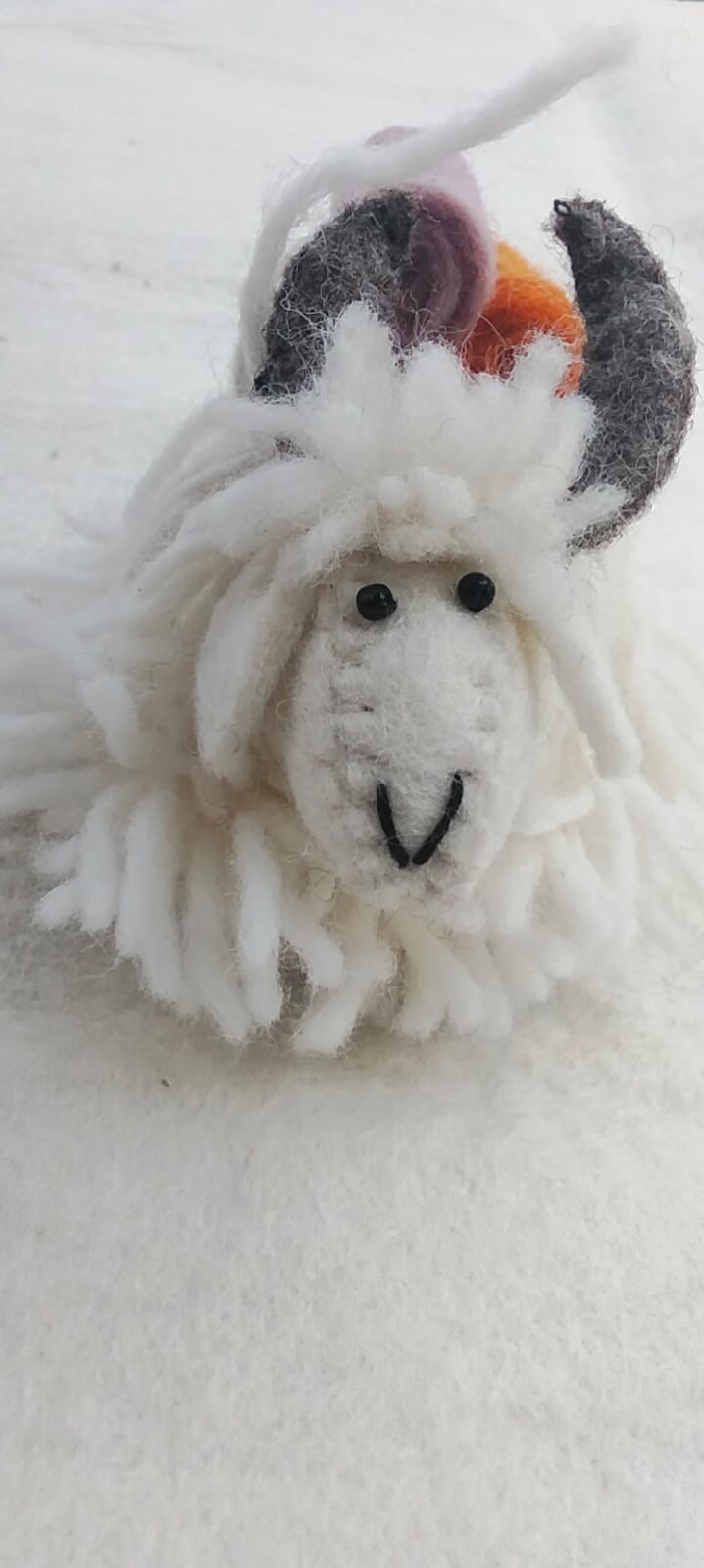 ❄️🐘 Frosty Wooly Elephant (JF-29)