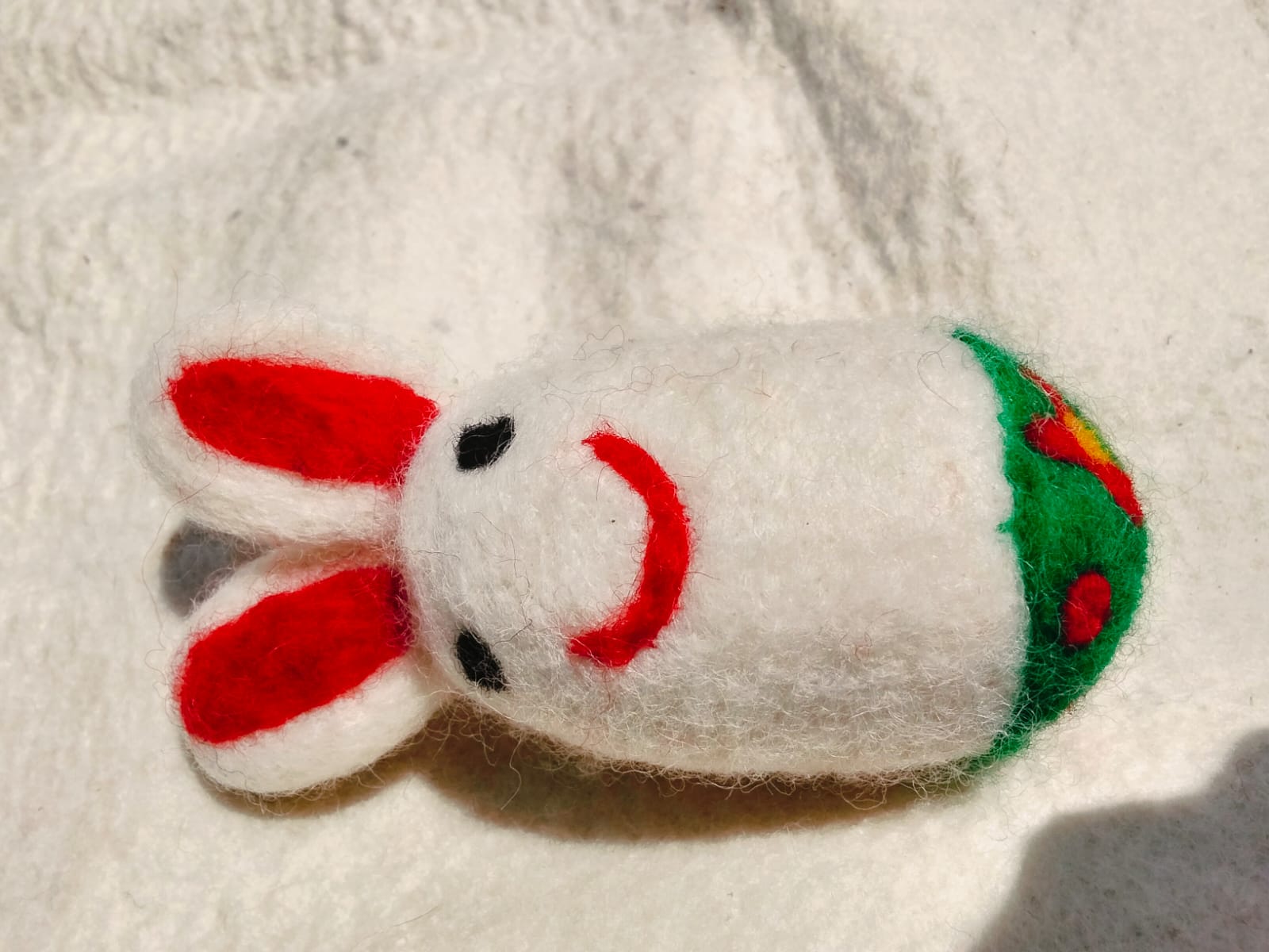 🐰❄️ Snowy Egg-Bottom Bunny(JF-7)