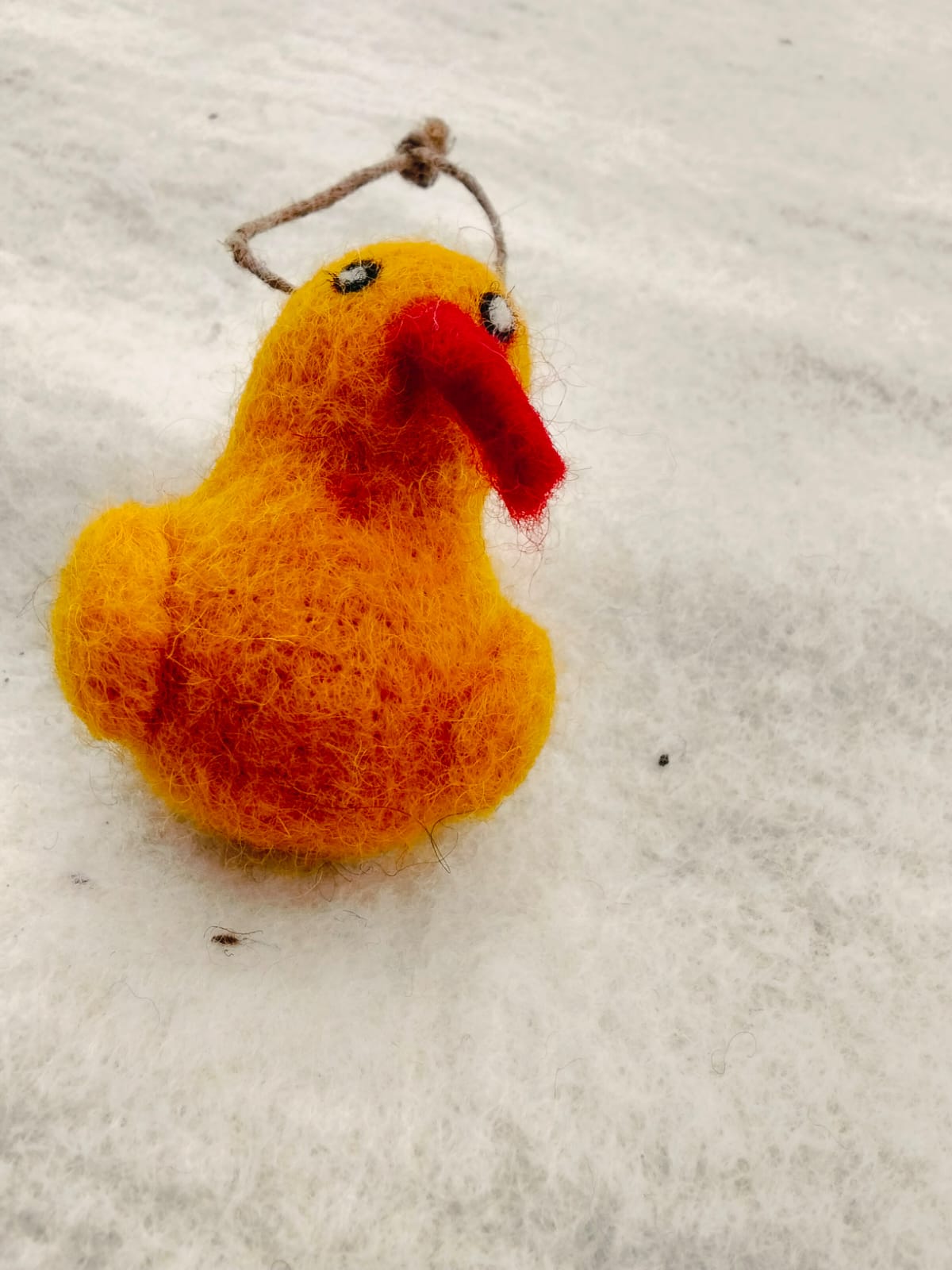 🦆🧡❤️ Sunny Long-Beak Duckling (JF-36)